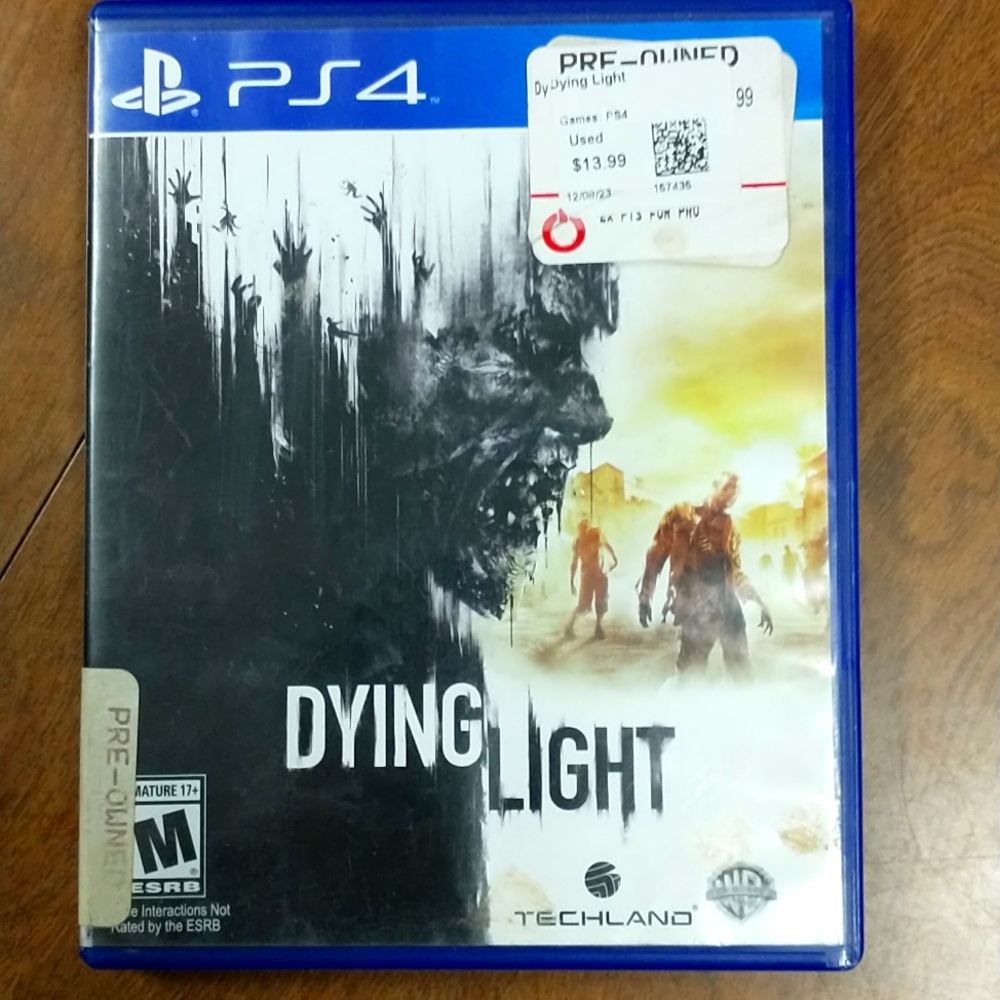 2015 PS4 Game Dying Light